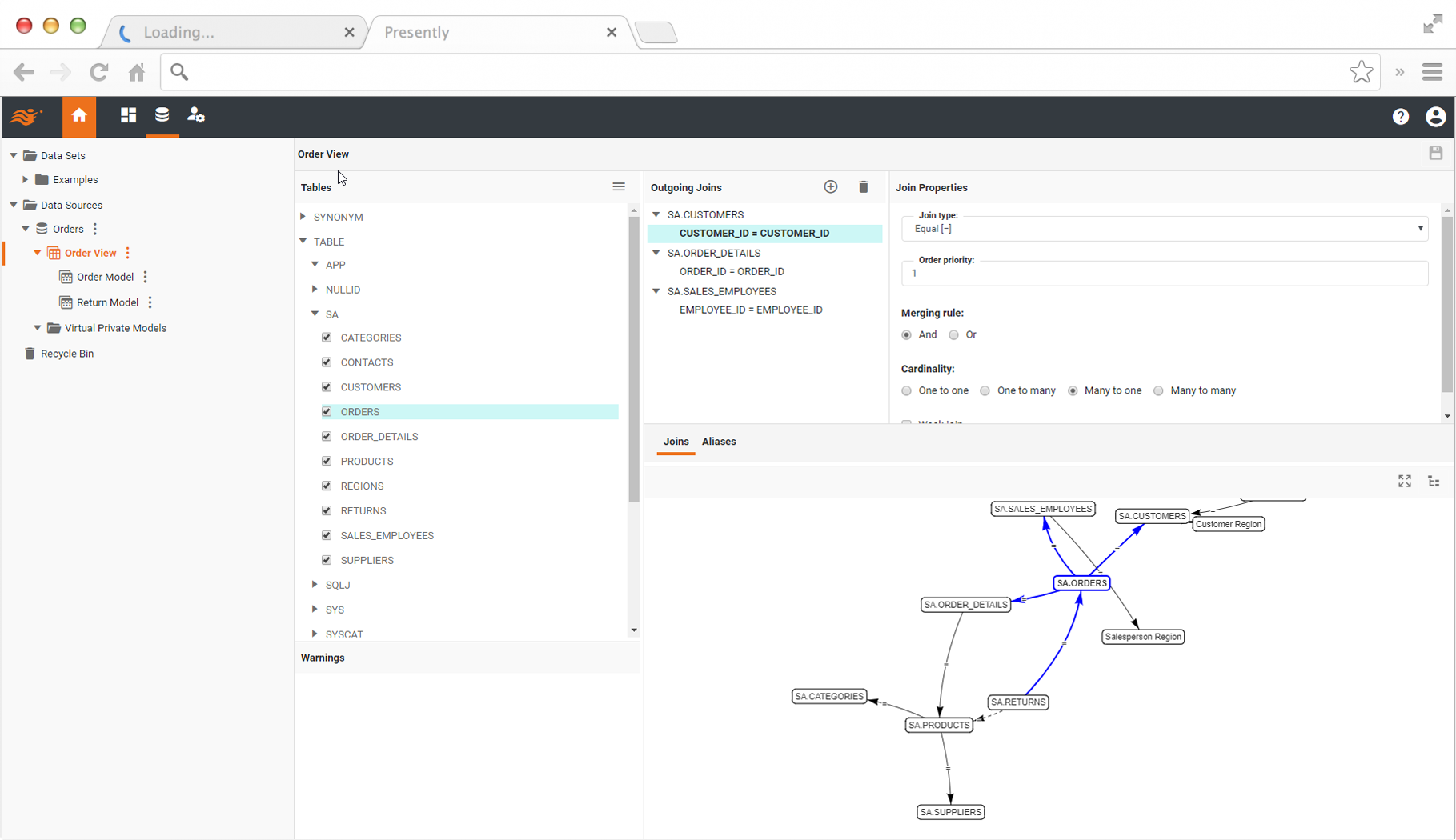 sql and olap ad hoc reports